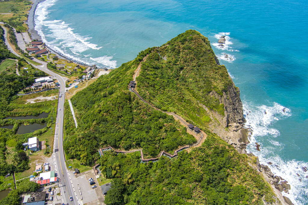 鳥瞰大石鼻山