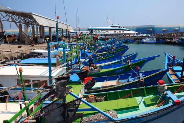 富岡漁港は「伽藍漁港」とも呼ばれる。